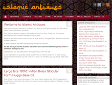 Tablet Screenshot of islamicantiques.biz